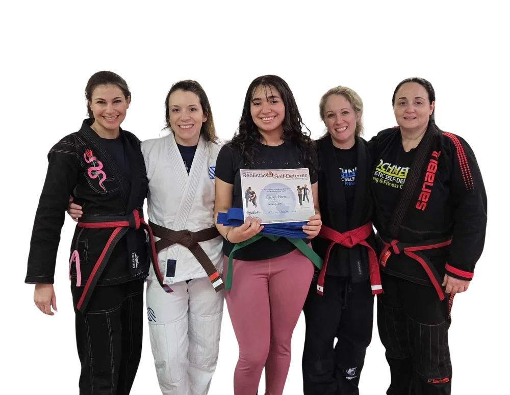 Bochner's Studio members after a family self-defense class